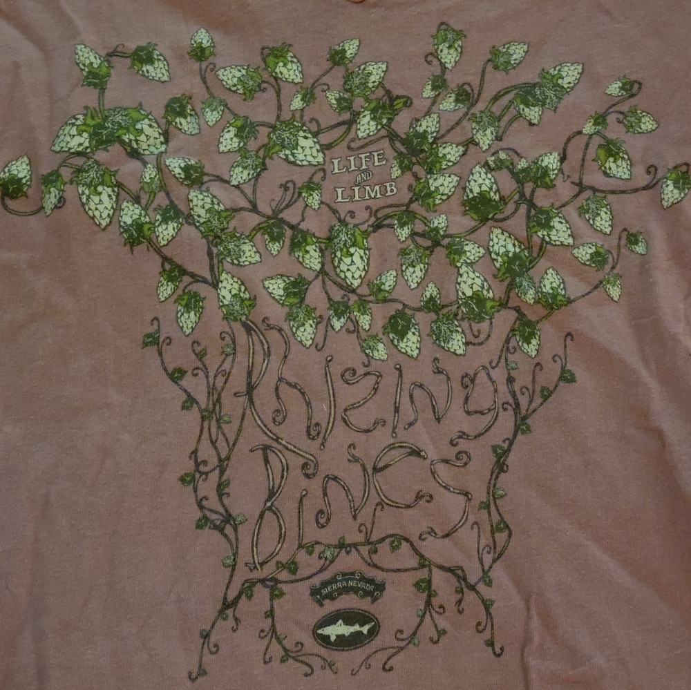 DFH x Sierra Nevada Life & Limb Rizing Bines V-Neck S/S Wmn Small